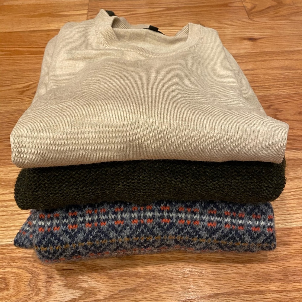 Sweater bundle - Banana Republic, Uniqlo, H&M